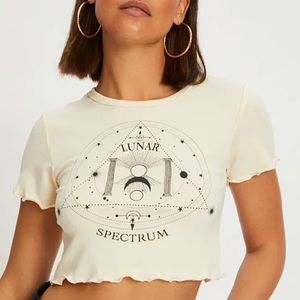 Urban Outfitters Lunar Spectrum Crop Top